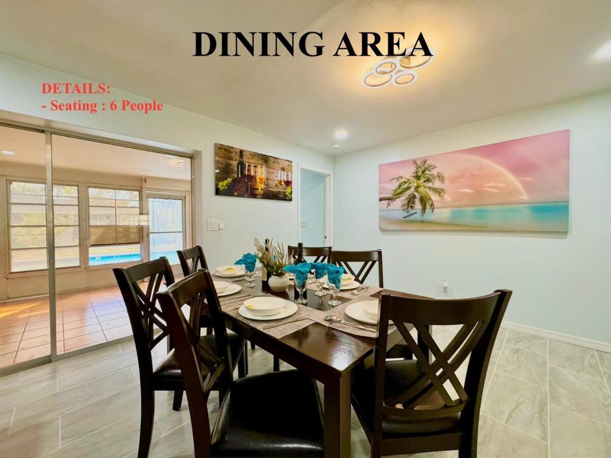 Family Fun-prime Location Heated Pool Sleeps10 * Cape Coral